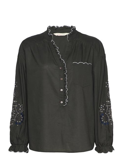 ODD MOLLY Edie Blouse ODD MOLLY Black