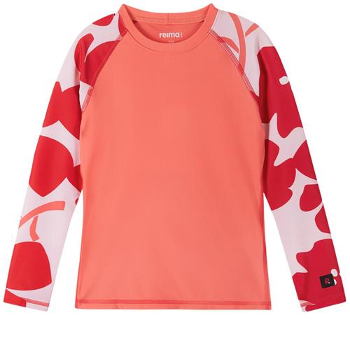 Se Reima Sukeltaja UV-trøje Misty Red | Rød | 110 cm ved Babyshop