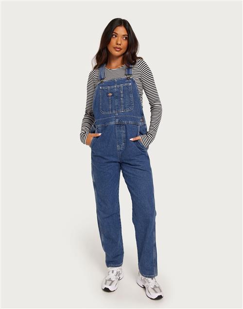 Dickies - Blå - Dickies Classic Denim Bib W