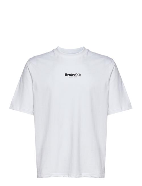 Logo Mid Sleeve Tee Gots Resteröds White