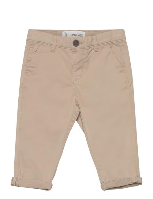 Se Mango Cotton Chinos Mango Beige ved Booztlet