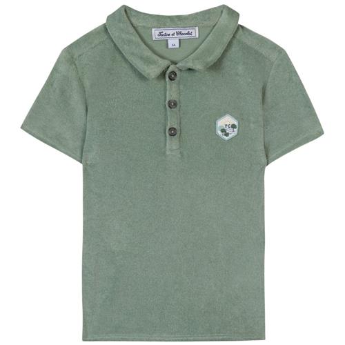 Se Tartine et Chocolat Logo Poloshirt Grøn | Grønn | 2 years ved Babyshop