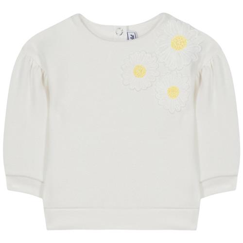 Tartine et Chocolat Broderet Baby Sweatshirt Blå | Hvid | 2 years