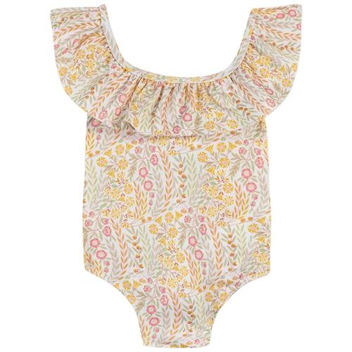 Se Tartine et Chocolat Blomstret Badedragt Cremefarvet |  | 3 years ved Babyshop