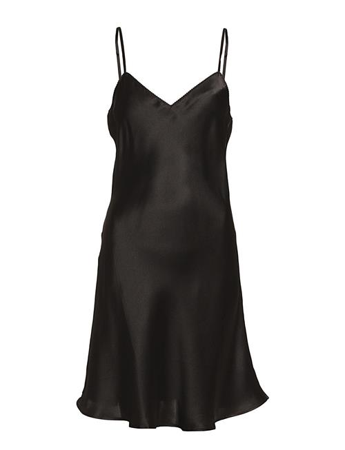 Lady Avenue Pure Silk - Slip W.cording Lady Avenue Black