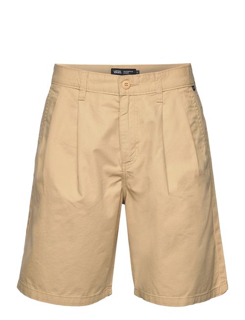 Authentic Chino Pleated Loose Short VANS Beige