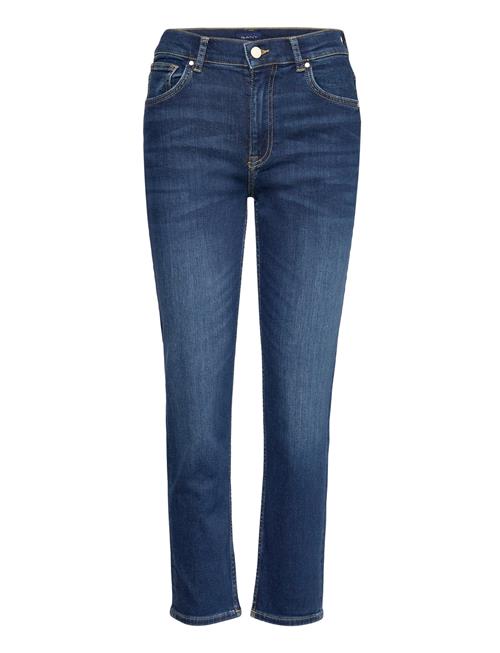 GANT Cropped Slim Jeans GANT Blue