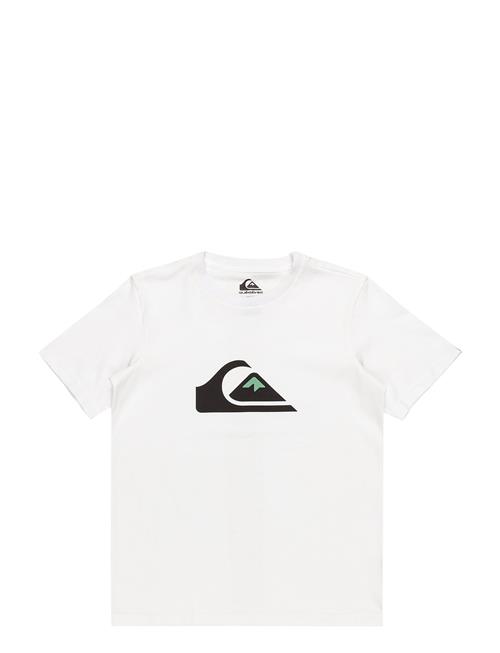 Quiksilver Comp Logo Ss Yth Quiksilver White