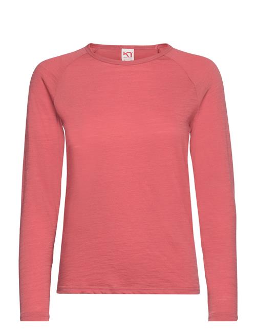 Kari Traa Sanne Wool Ls Kari Traa Pink