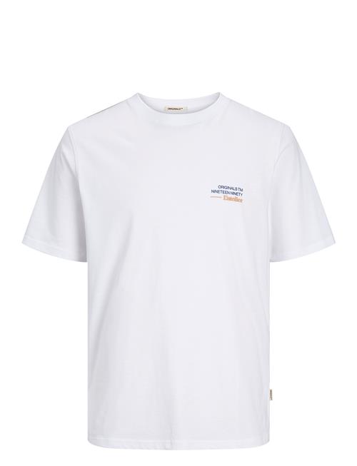 Se Jack & Jones Jornoto Artsy Tee Ss Crew Neck Jack & J S White ved Booztlet