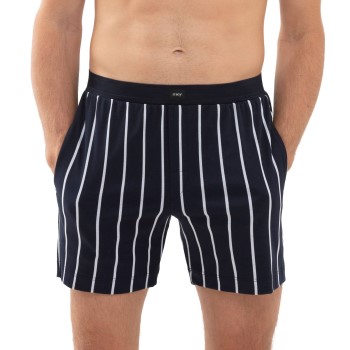 Se Mey Valsted Short Pants Hvid/Marine bomuld Small Herre ved Timarco