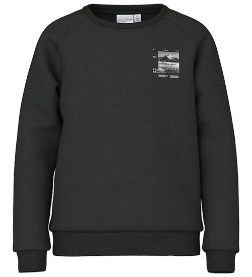 Name It Name It Sweatshirt - NkmVion - Black/Mountain