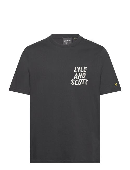 Lyle & Scott Ripple Logo T-Shirt Lyle & Scott Black