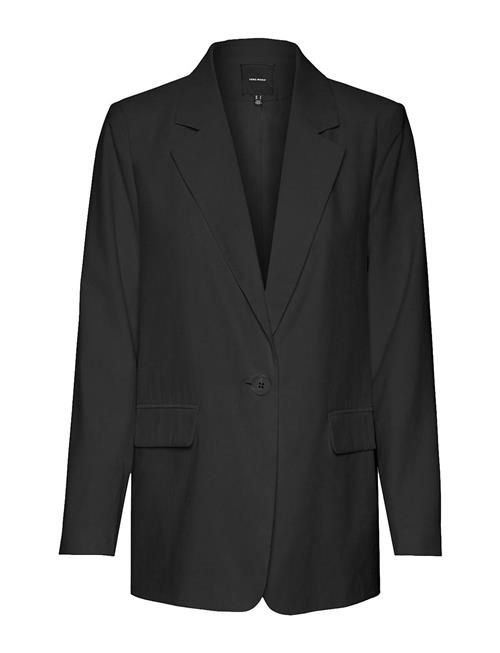 Se Vero Moda Vmcarmen Ls Loose Blazer Noos Vero Moda Black ved Booztlet