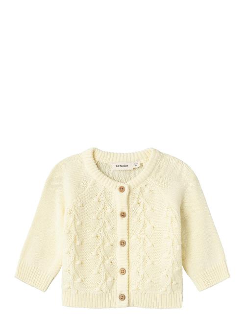 Lil'Atelier Nbfkaja Ls Knit Card Lil Lil'Atelier Yellow