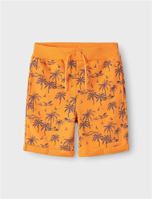 name it Nkmkaje Long Swe Shorts Unb Pb Name It Orange