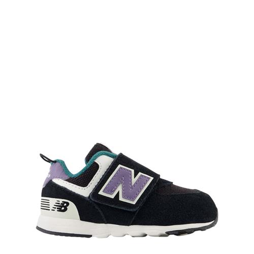 Se New Balance 574 Baby Sneakere Med Velcrostrop Navyblå | Blå | 21 EU ved Babyshop