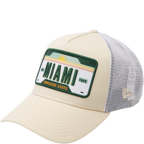 Se New Era Miami Trucker Cap Sand ved Quint