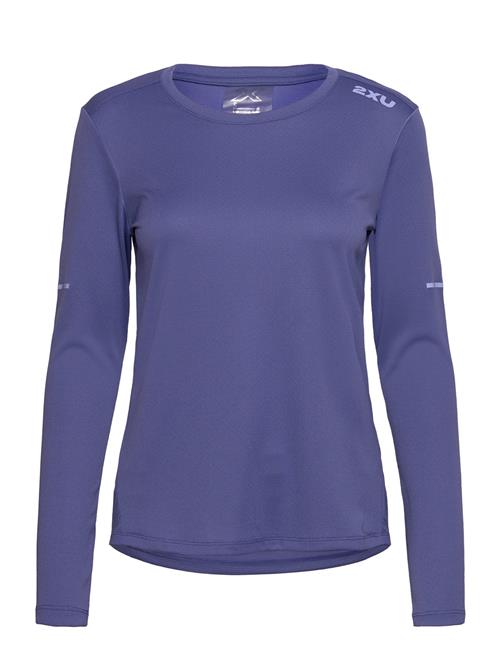 Se 2XU Aero Long Sleeve 2XU Purple ved Booztlet