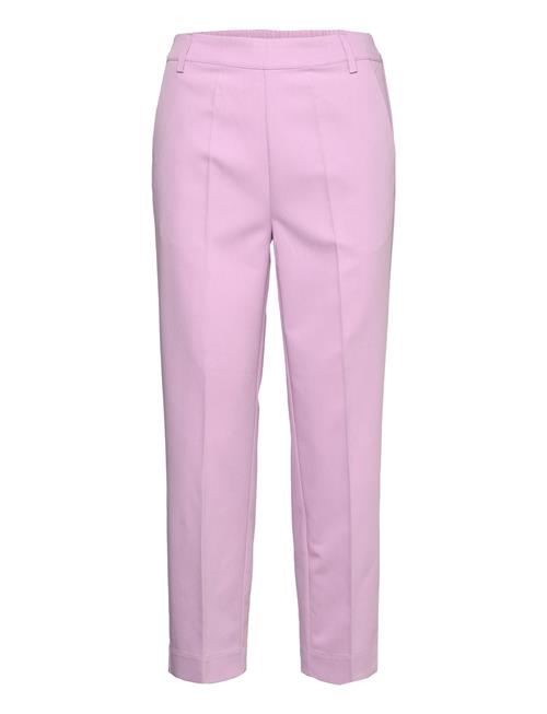 Kaffe Kasakura Hw Cropped Pants Kaffe Pink