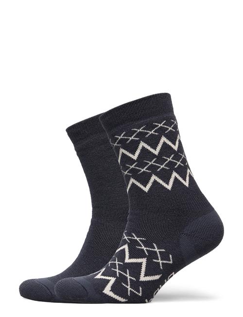 Se Johaug 2-Pk Wool Socks Johaug Patterned ved Booztlet