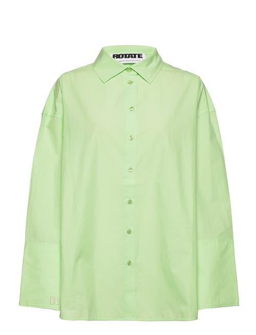 ROTATE Birger Christensen Lipy Shirt ROTATE Birger Christensen Green