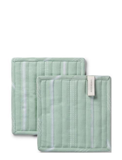 Se Rosendahl Beta Grydelapper 22X22 Cm 2 Stk. Rosendahl Green ved Booztlet