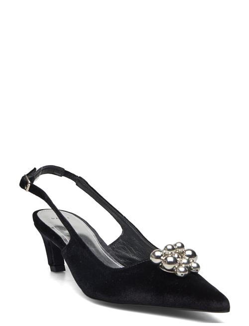 Se Dante6 D6Yumi Velvet Slingback Pumps Dante6 Black ved Booztlet