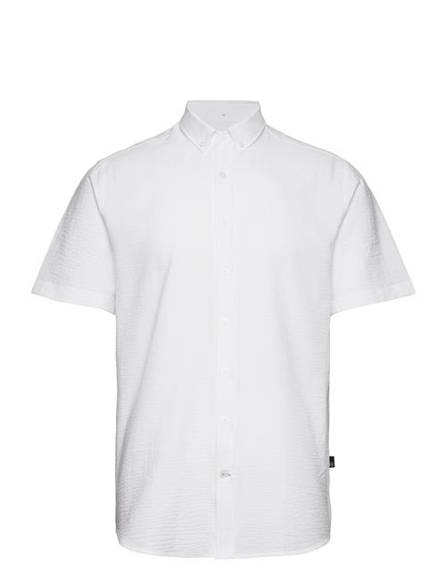 Kronstadt Johan Seersucker S/S Shirt Kronstadt White