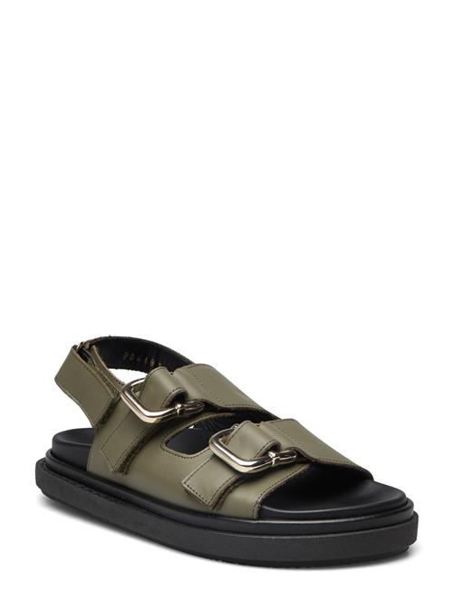 ALOHAS Harper Black Sandal ALOHAS Green