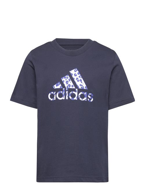 Se adidas Performance G Animal Tee Adidas Performance Navy ved Booztlet