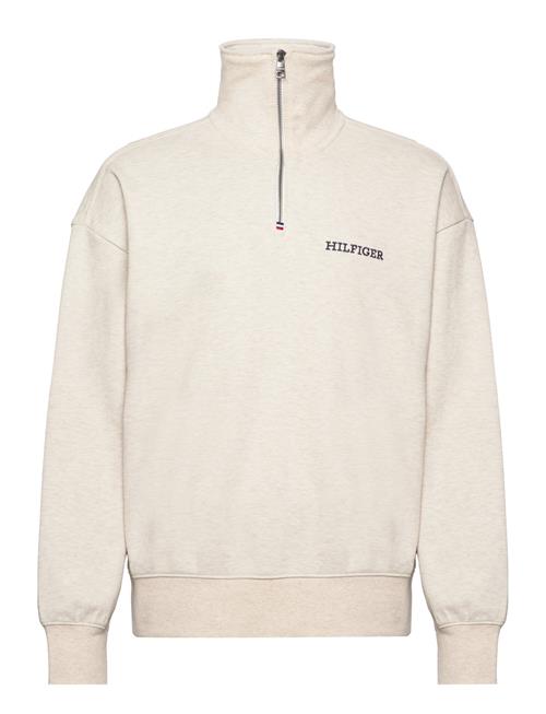 Tommy Hilfiger Monotype H Ycomb 1/4 Zip Tommy Hilfiger Cream