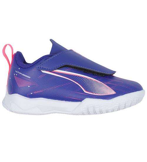 Puma Puma FodboldstÃ¸vler - Ultra 5 Play V IT Jr - Lapis Lazuli/Hvid