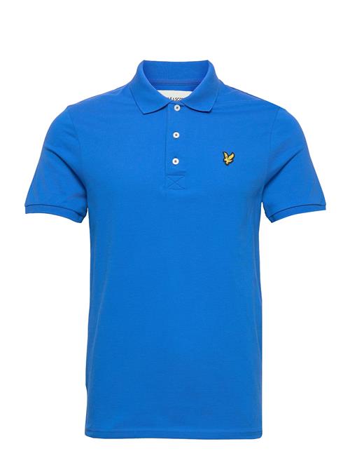 Se Lyle & Scott Plain Polo Shirt Lyle & Scott Blue ved Booztlet