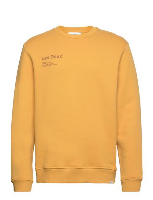 Se Les Deux Brody Sweatshirt Les Deux Yellow ved Booztlet