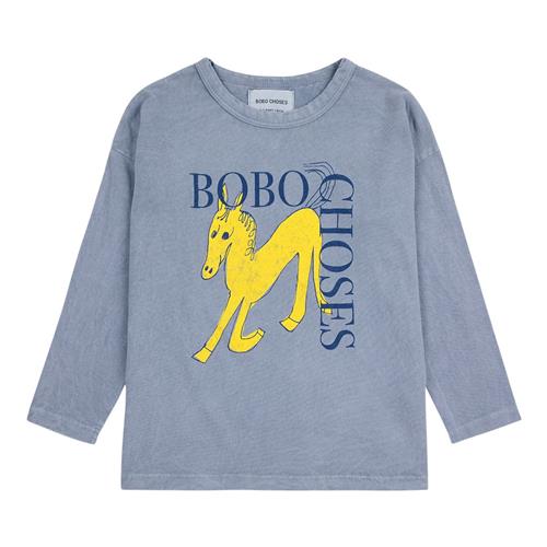 Bobo Choses Wonder Horse Langærmet T-shirt Grå | Grå | 6-7 years