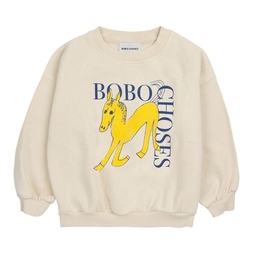 Bobo Choses Wonder Horse Sweatshirt Naturhvid | Hvid | 8-9 years