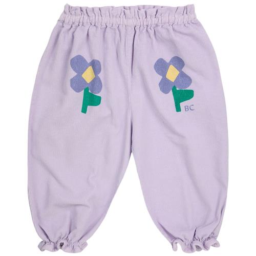 Se Bobo Choses Pansy Flowers Babybukser Lavendel | Lilla | 9 months ved Babyshop