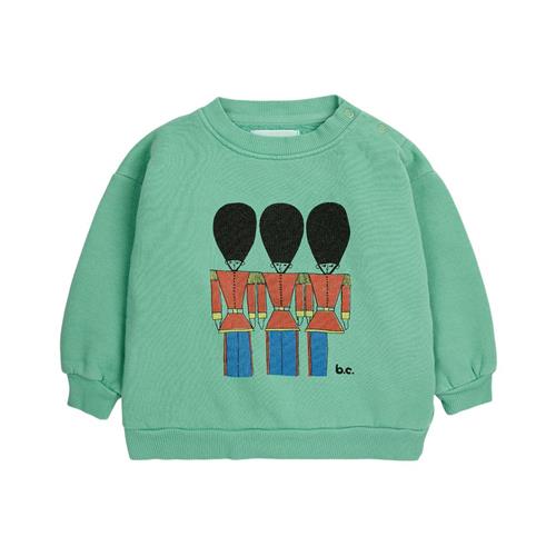 Bobo Choses Little Tin Soldiers Baby Sweatshirt Grøn | Grønn | 12 months