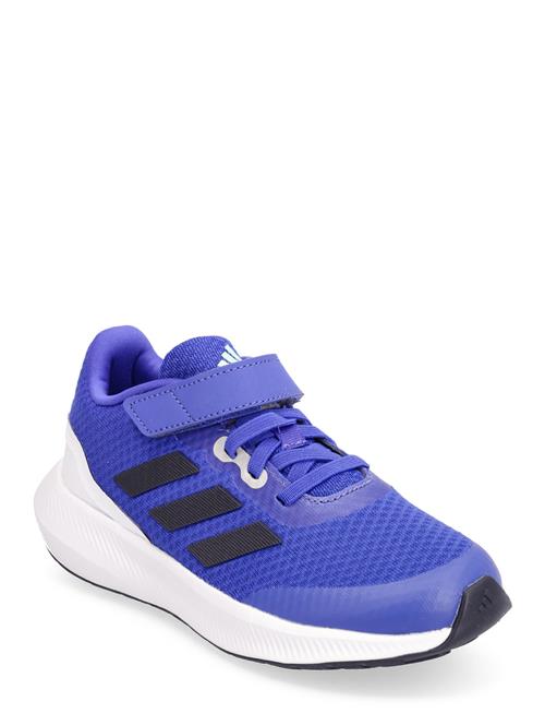 Se adidas Sportswear Runfalcon 3.0 Elastic Lace Top Strap Shoes Adidas Sportswear Blue ved Booztlet