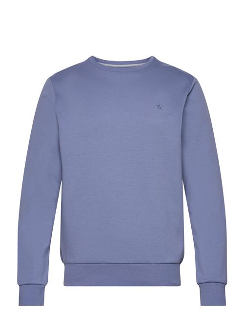 Se Hackett London Double Knit Crew Hackett London Blue ved Booztlet