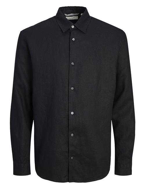 Jack & Jones Jprcclawrence Linen Shirt L/S Sn Jack & J S Black