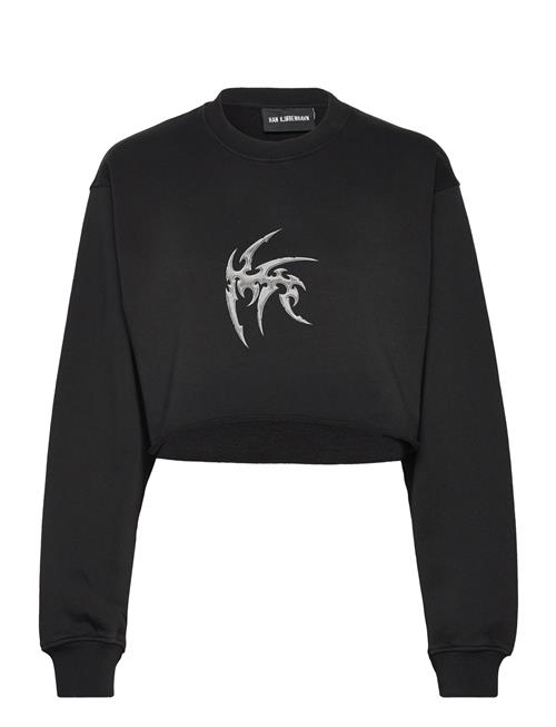 HAN Kjøbenhavn Relaxed Cropped Crewneck HAN Kjøbenhavn Black