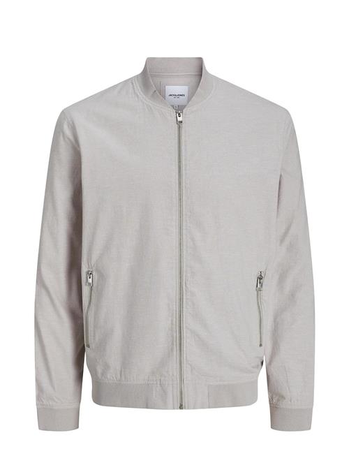 Jack & Jones Jjesummer Linen Bomber Sn Jack & J S Grey