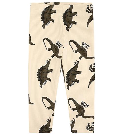 Se The New Siblings Leggings - Rib - TnsLevi - Angora Dino AOP ved KidsWorld