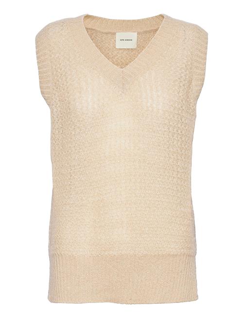 Se Sofie Schnoor Vest Sofie Schnoor Beige ved Booztlet