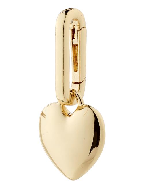 Charm Recycled Heart Pendant Pilgrim Gold