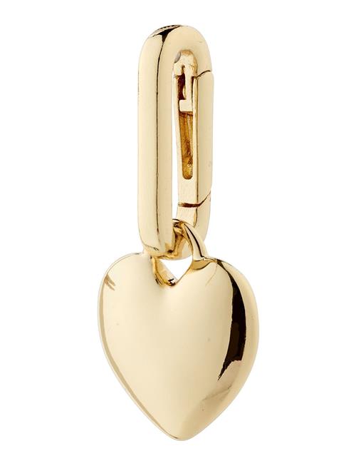 Se Pilgrim Charm Recycled Heart Pendant Pilgrim Gold ved Booztlet