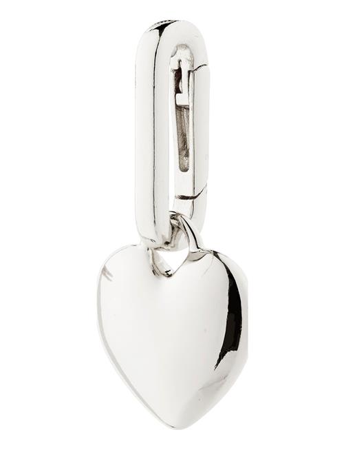 Charm Recycled Heart Pendant Pilgrim Silver