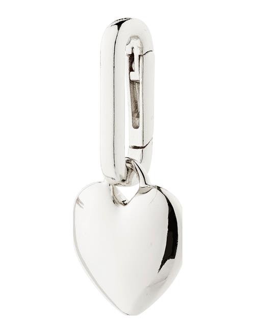 Se Pilgrim Charm Recycled Heart Pendant Pilgrim Silver ved Booztlet